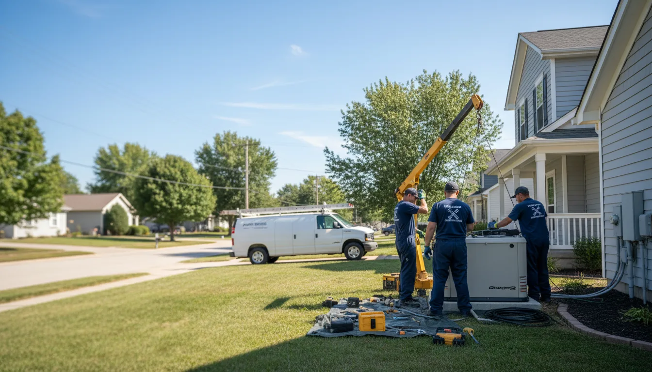Generator Installation in Providence Forge, VA near me